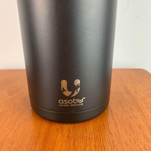 Asobu vacuum insulated Black Vin Blanc Wine Chiller - Picture 2 of 9